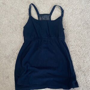 Maternity/ Nursing Navy Tank top - S